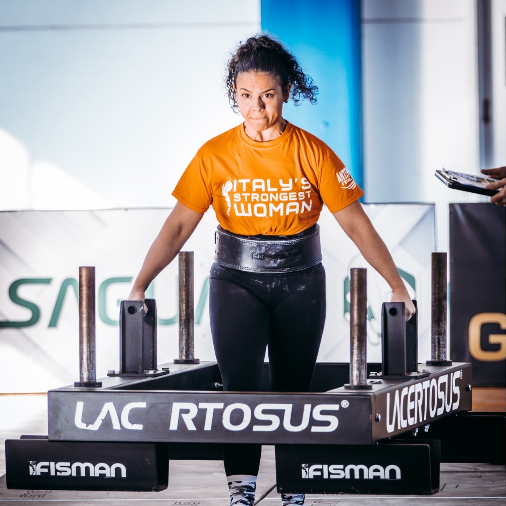 Italy's Strongest Woman '25 Competition Orange